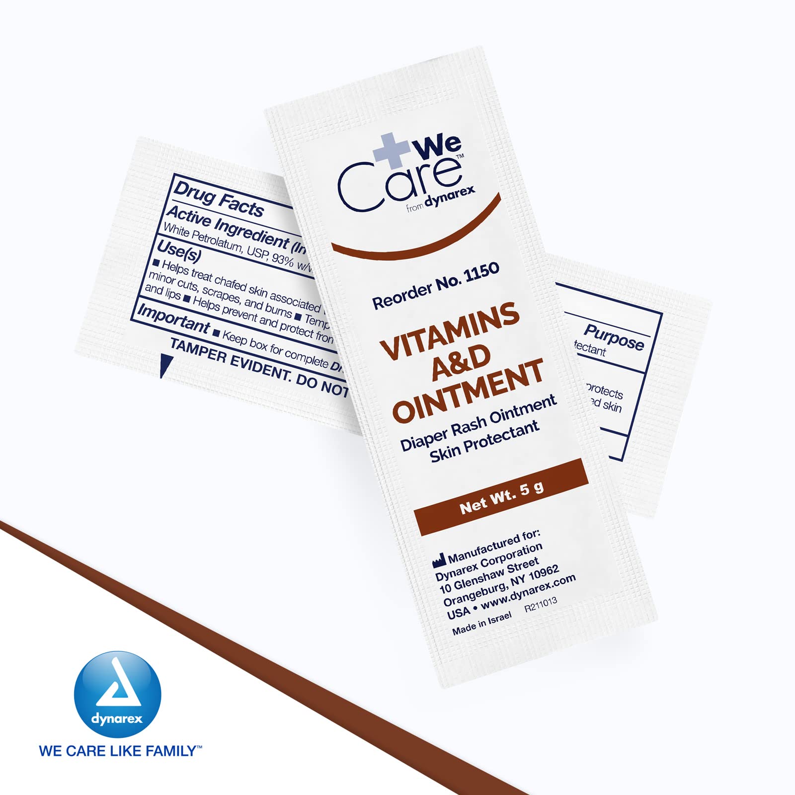 Dynarex Vitamin A and D ointment for diaper rash prevention and comfort