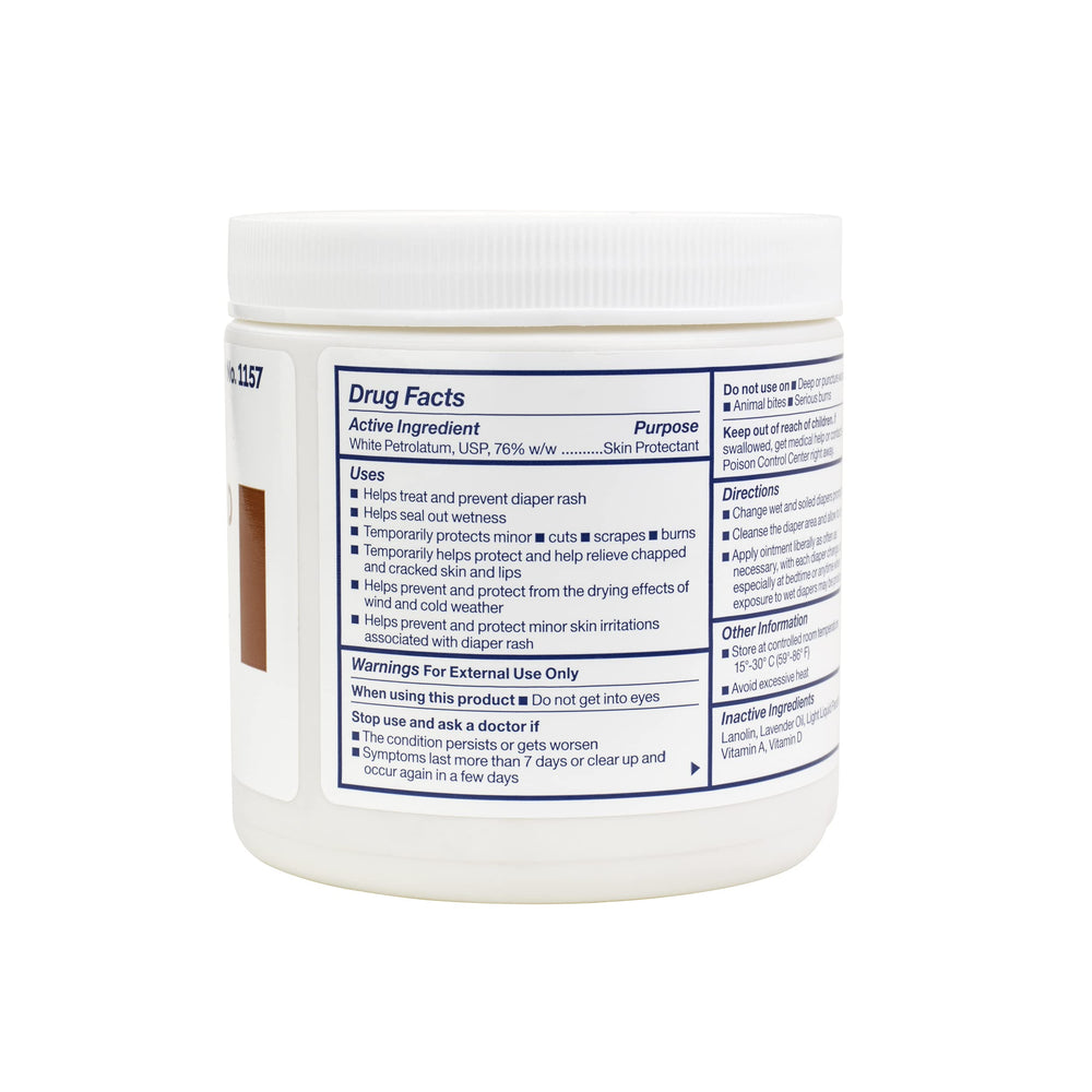 Dynarex Vitamins A & D ointment label close-up showing ingredients and branding