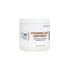 Dynarex ointment jar texture close-up emphasizing smooth, protective emollient appearance