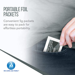 Dynarex Vitamins A&D Ointment eases dry skin and helps keep skin hydrated.