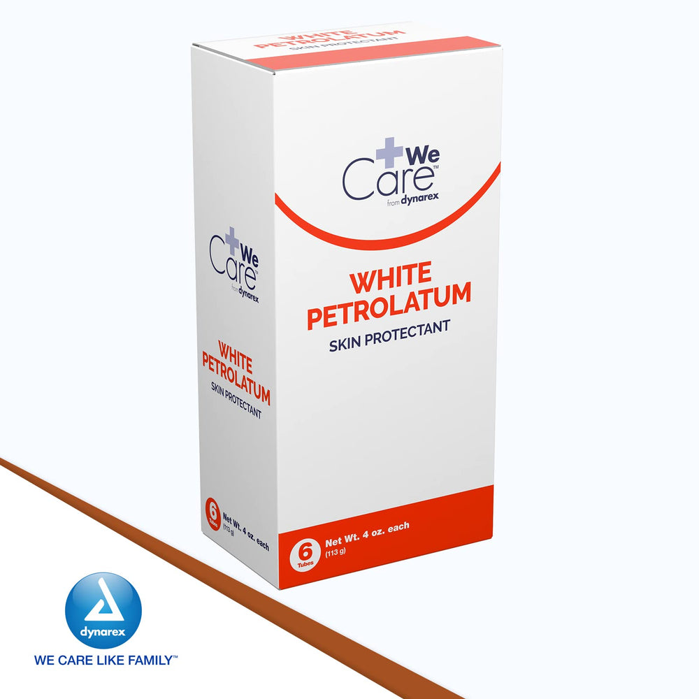 Dynarex White Petrolatum offers simple application for irritated or dry skin.