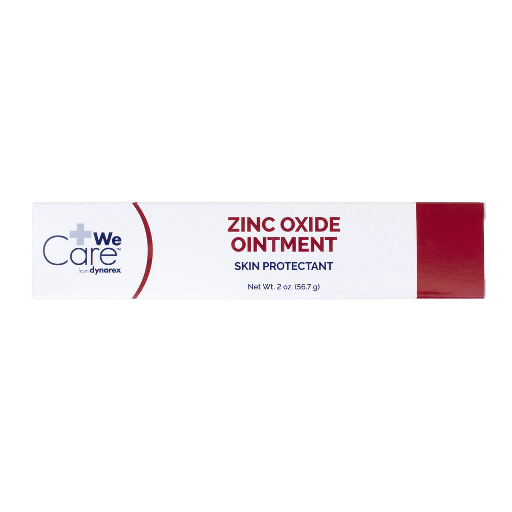 Dynarex Zinc Oxide Ointment diaper rash application showing simple care steps.