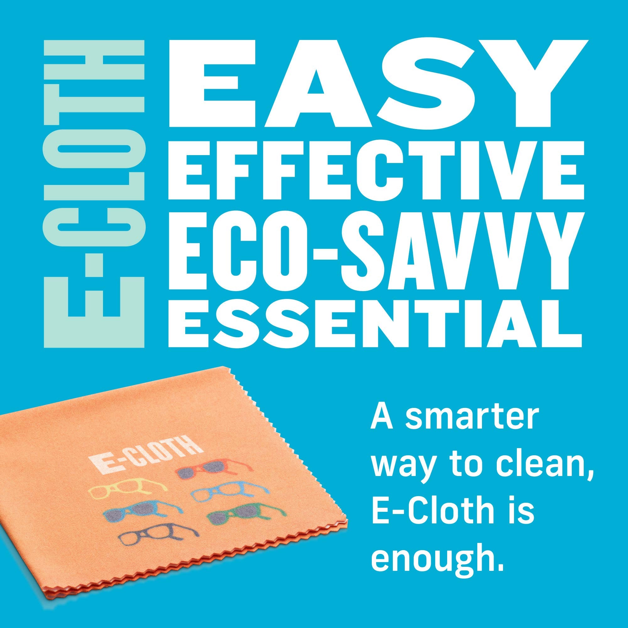 E-Cloth Glasses Cloth stored in glasses case for easy access