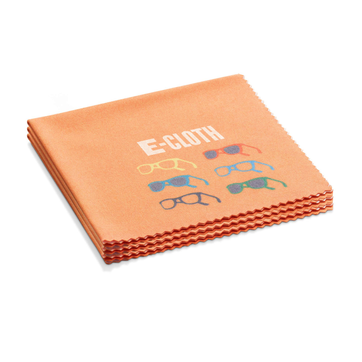E-Cloth Glasses Cloth in soft microfiber cleans lenses without scratching