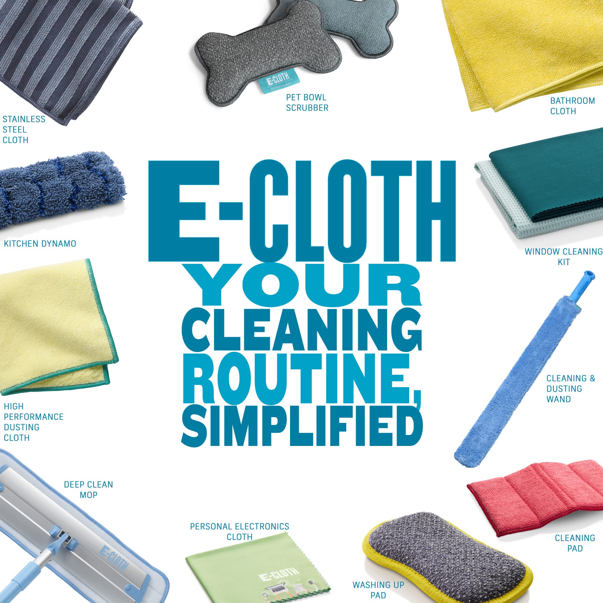 E-Cloth Glasses Cloth reusable and washable for less waste