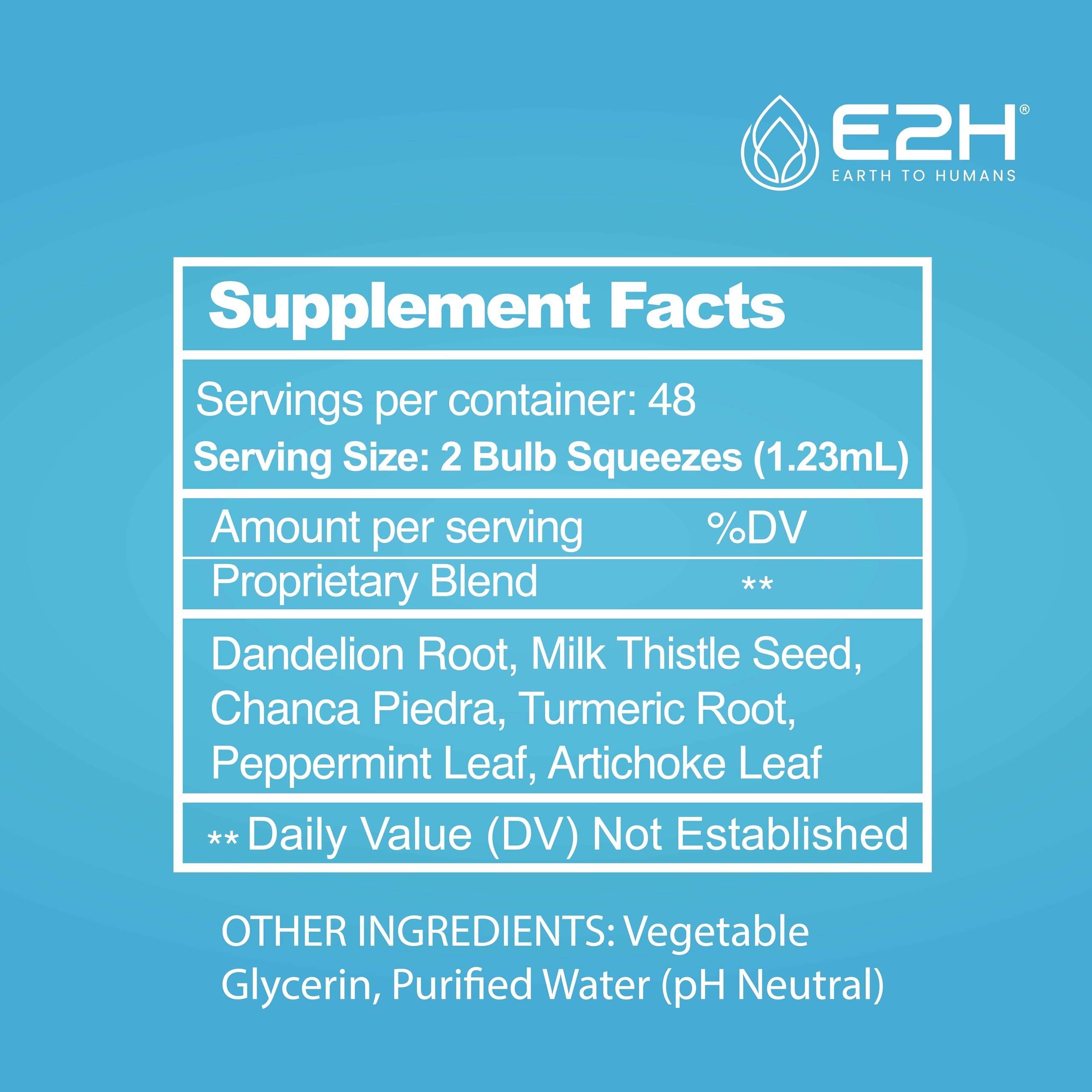 E2H Liver Cleanse milk thistle image signals Silymarin-rich liver support.