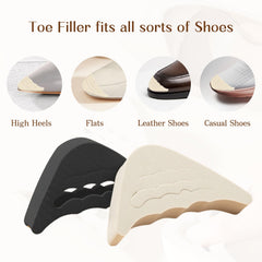 EACOZY adjustable toe inserts cut to fit all shoes