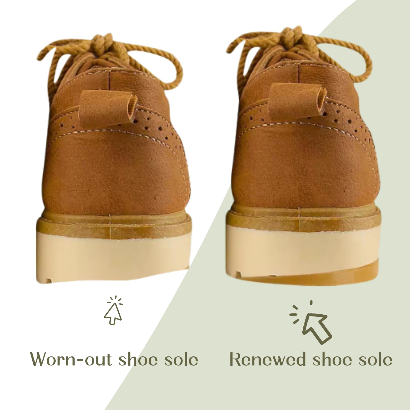 EACOZY cut-and-fit patch ready for quick DIY repairs on shoes