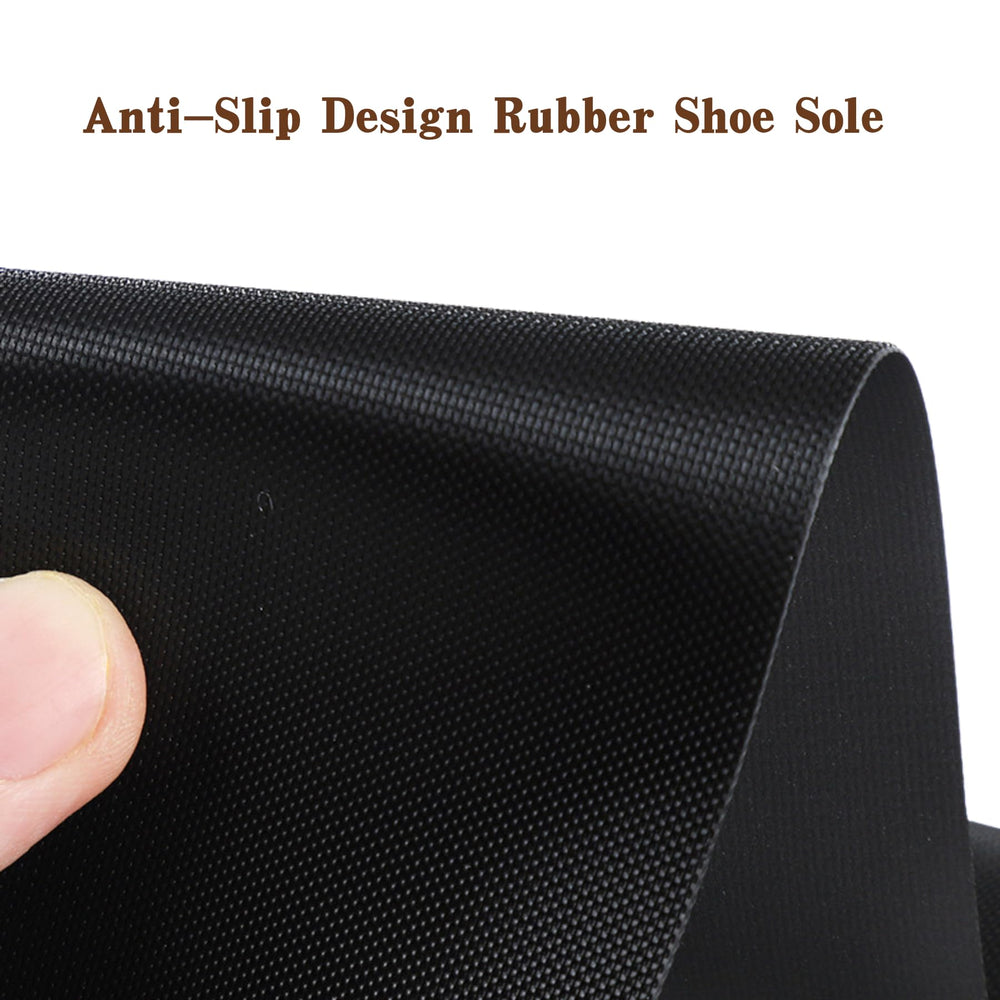 EACOZY diamond-pattern non-slip sole sheet enhances grip on smooth surfaces.