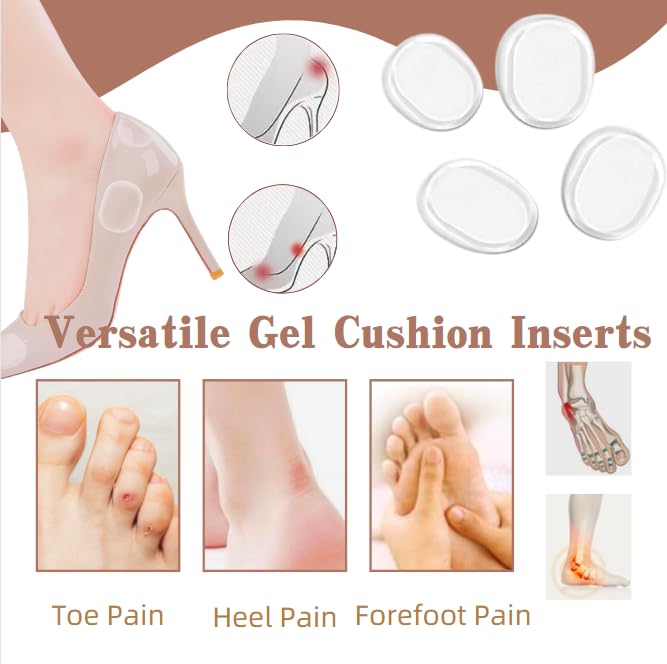 EACOZY gel heel cushion delivers flexible comfort inside shoes