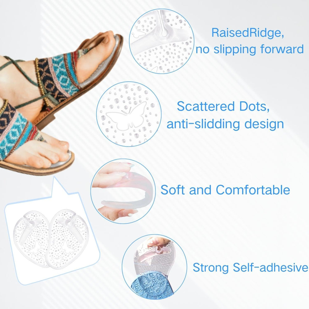Close-up of EACOZY metatarsal pad showing cushioned forefoot support.