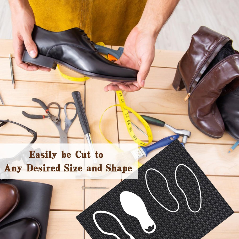 EACOZY heel-protection sheet adds wear resistance to toe areas.