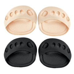 EACOZY metatarsal pads invisible socks top view offering discreet forefoot cushioning for all-day comfort.