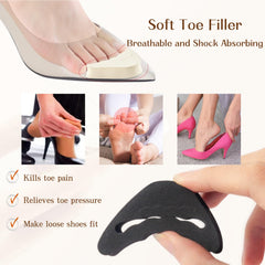 EACOZY toe filler inserts prevent slipping in loose shoes