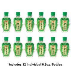 Eagle Brand Natural Medicated Oil hand-application demonstrating easy use.