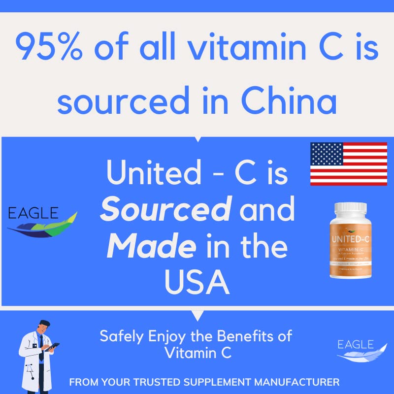 Eagle United C bottle on a clean table for daily use