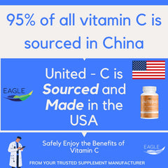 Eagle United C bottle on a clean table for daily use