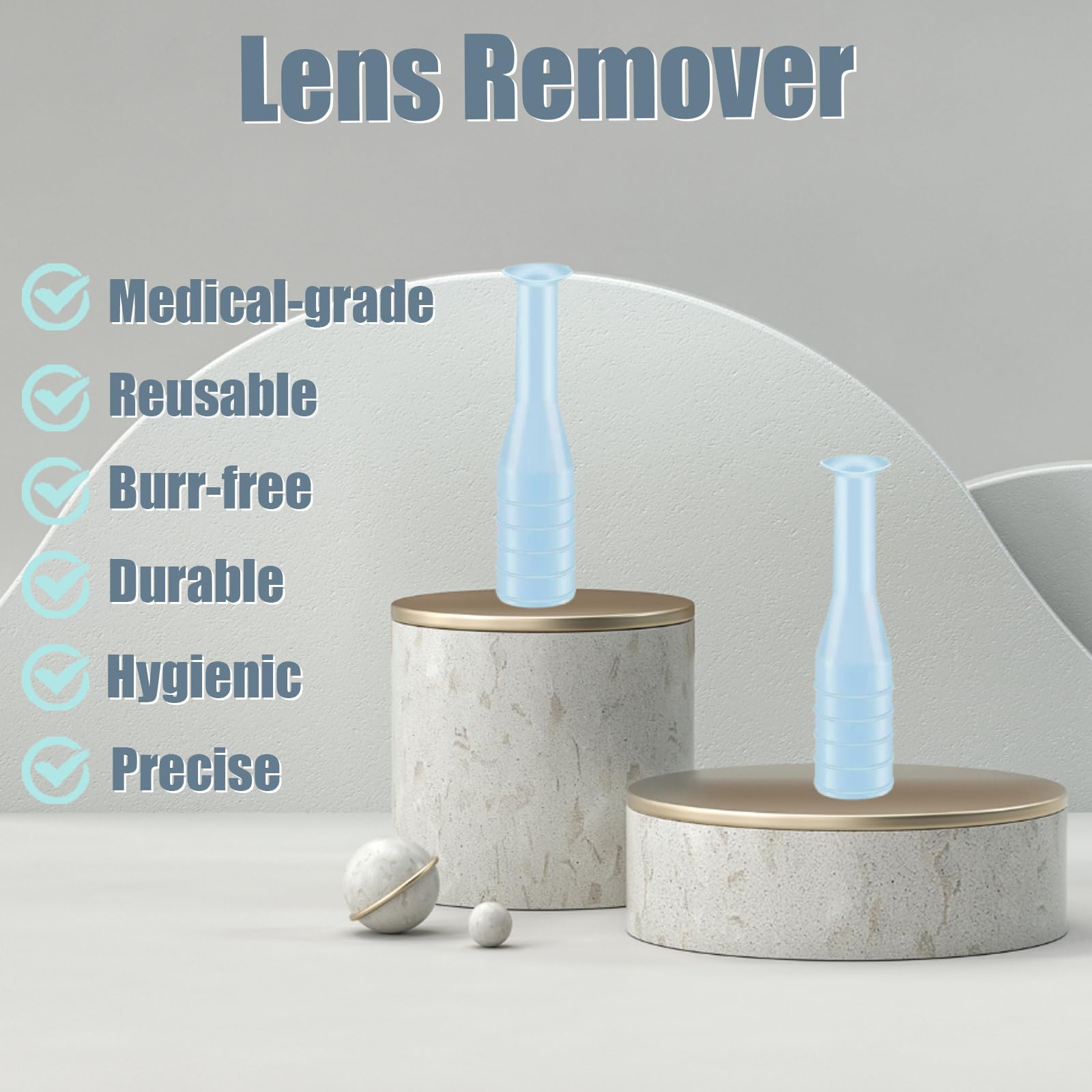 Safe silicone material is odor-free and reusable