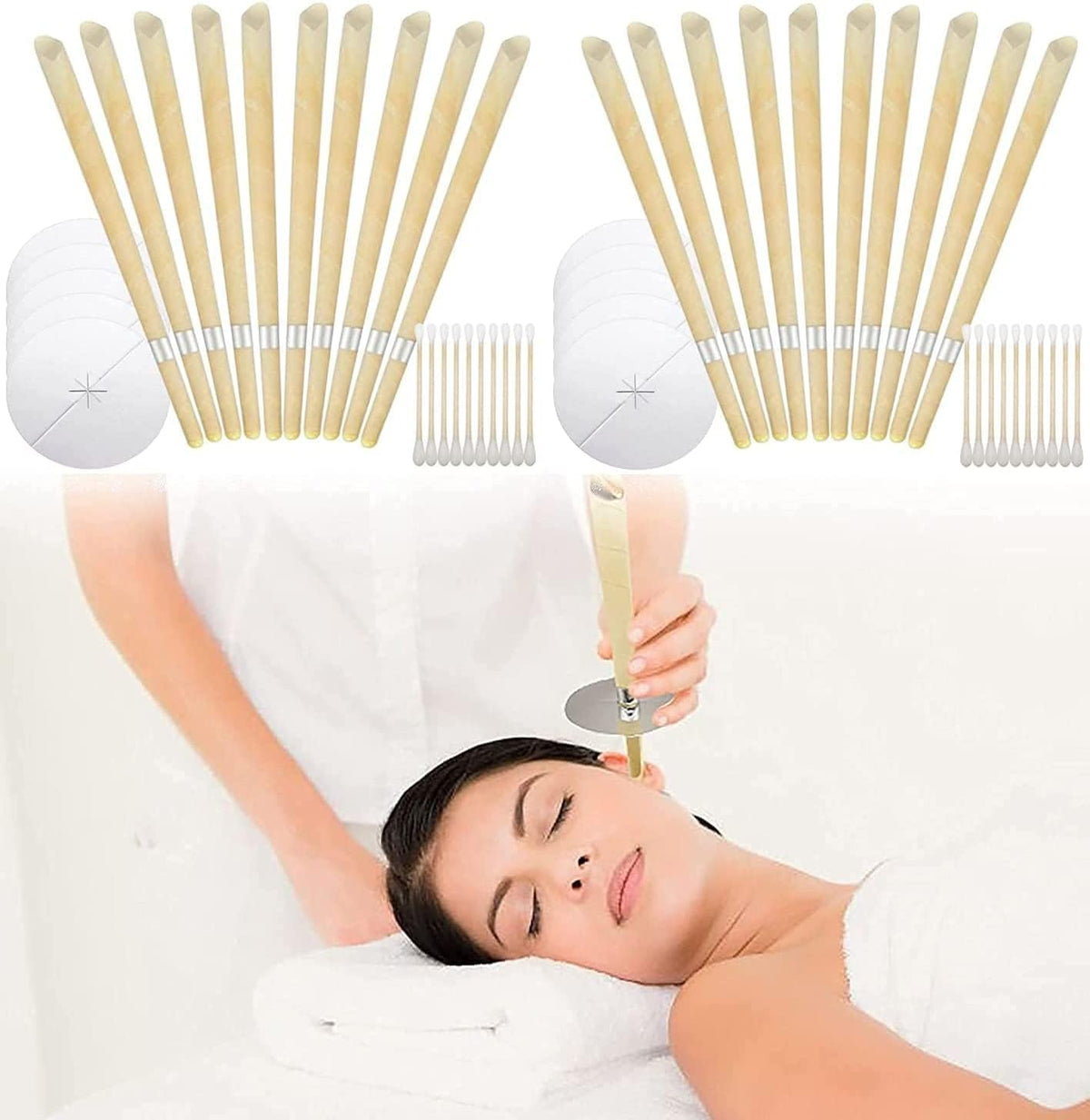 20-piece Ear Cleaning Kit in a case for at-home care