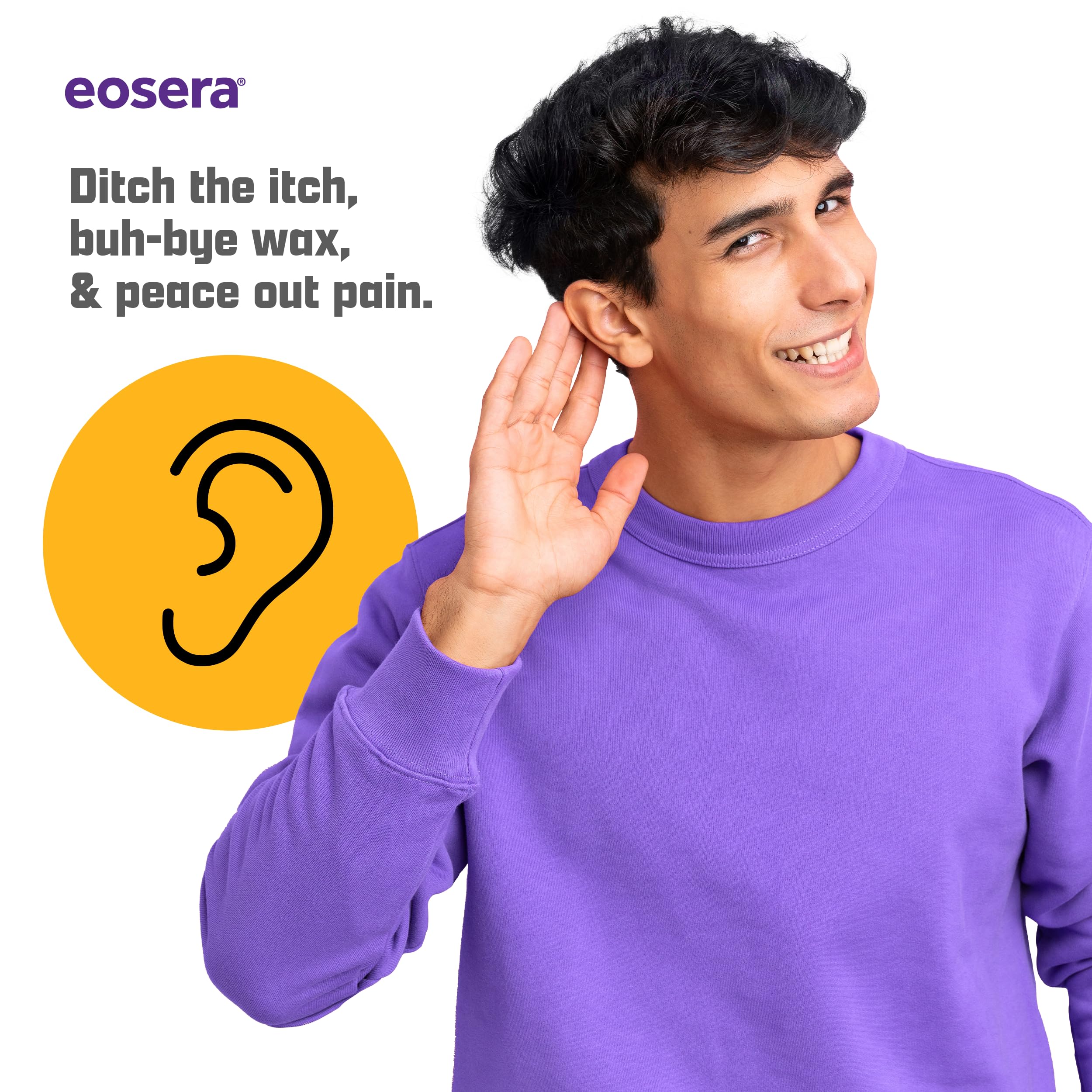 Suitable for adults and kids 2+ for ear care.
