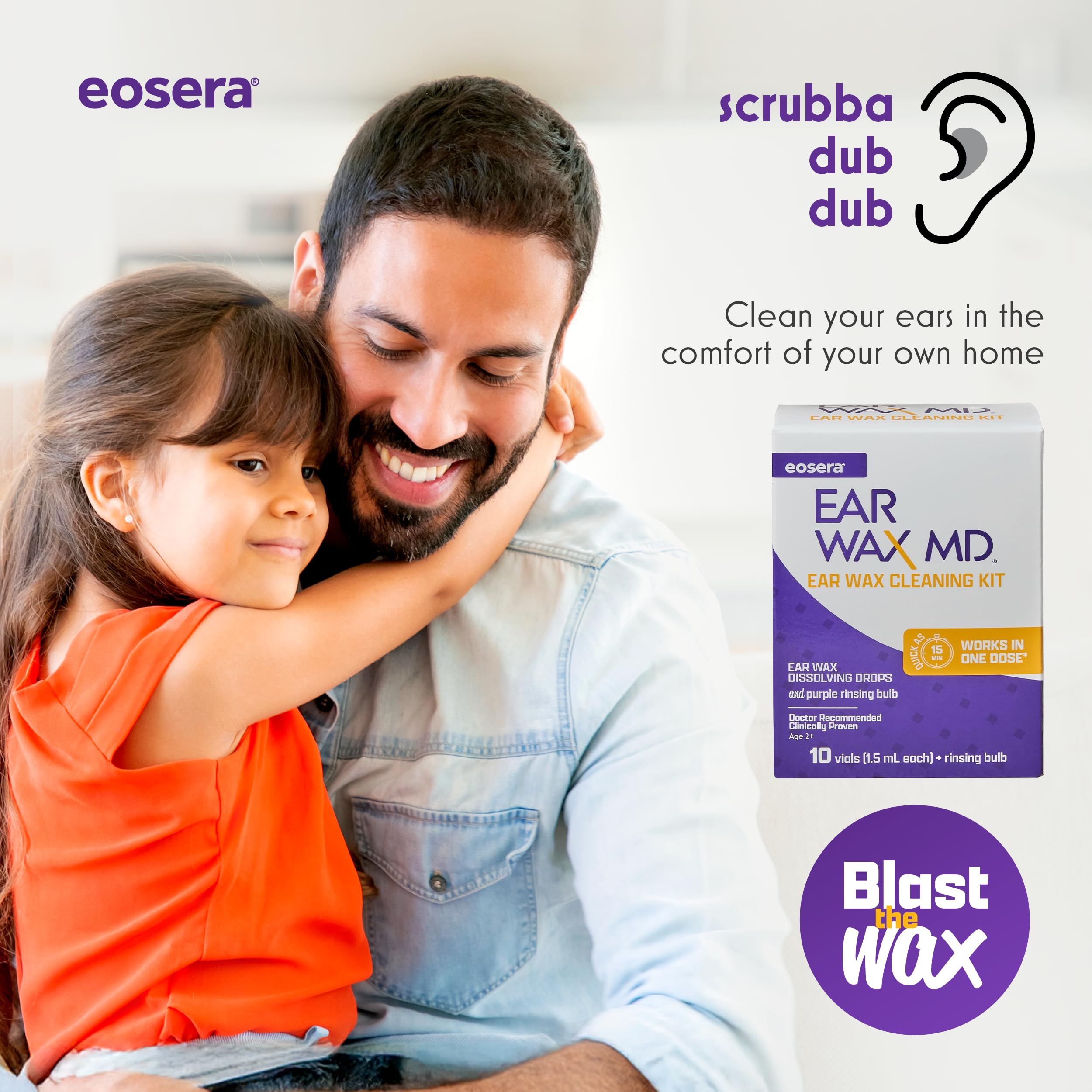 Packaging highlights doctor-recommended formula and clinically proven claim.