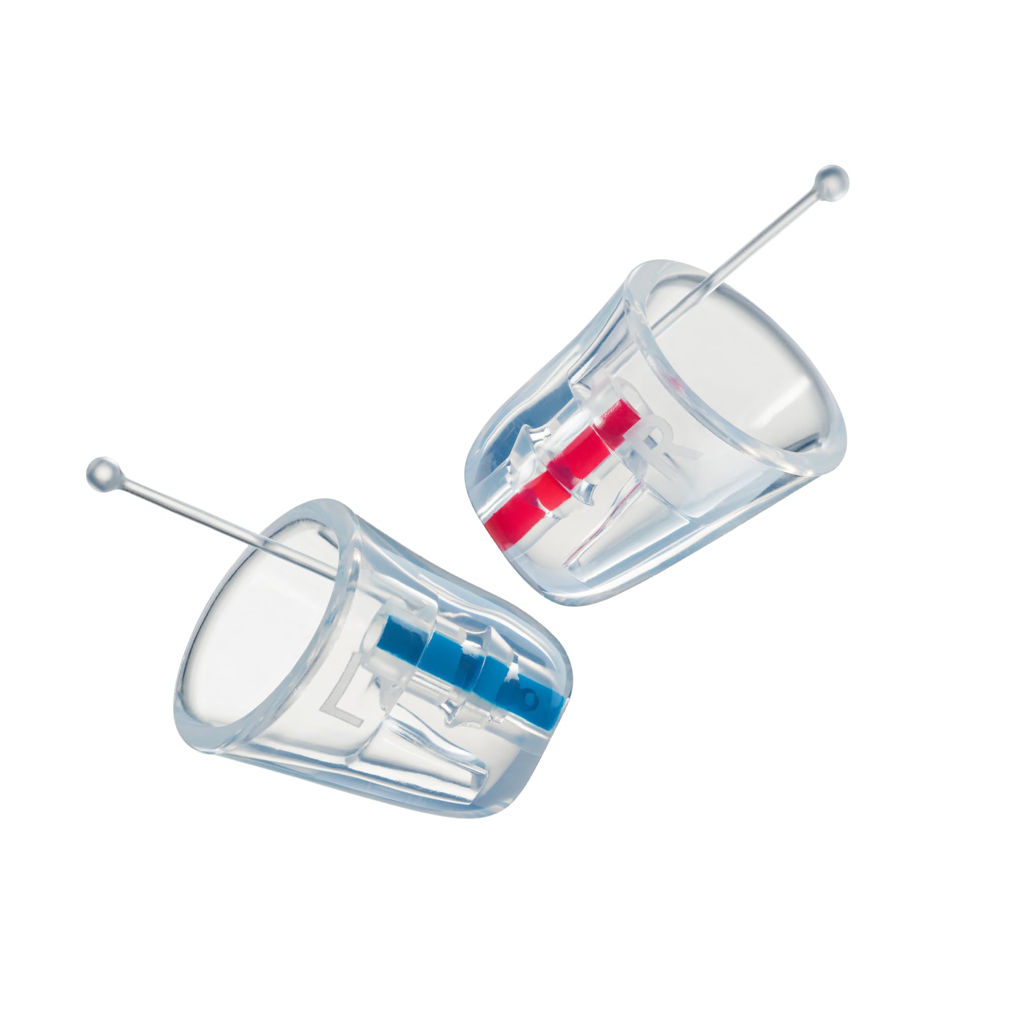 EARasers 19dB earplugs worn in-ear for clear sound while protecting hearing at concerts.