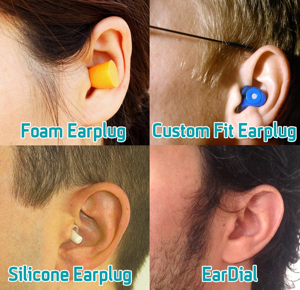 Compact aluminium case keeps EarDial safe and easy to carry
