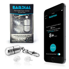 EarDial HiFi Earplugs worn at a concert for clear sound with protection
