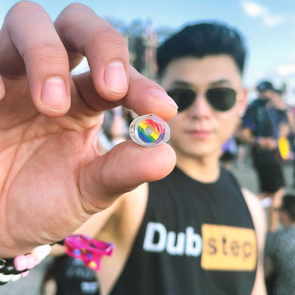 Eargasm earplugs providing concert-ready listening with preserved tone
