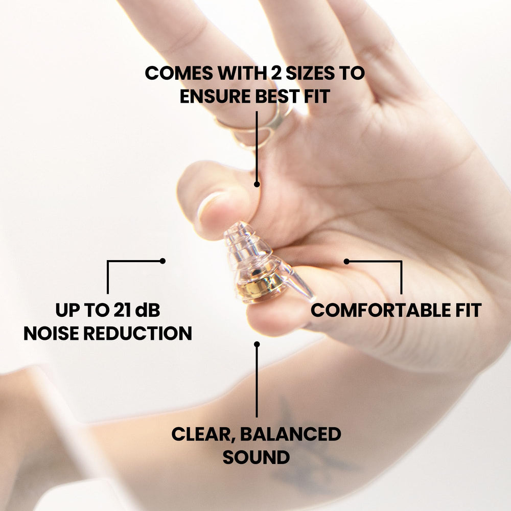 Eargasm earplugs support musicians and performers for clearer stage monitoring.