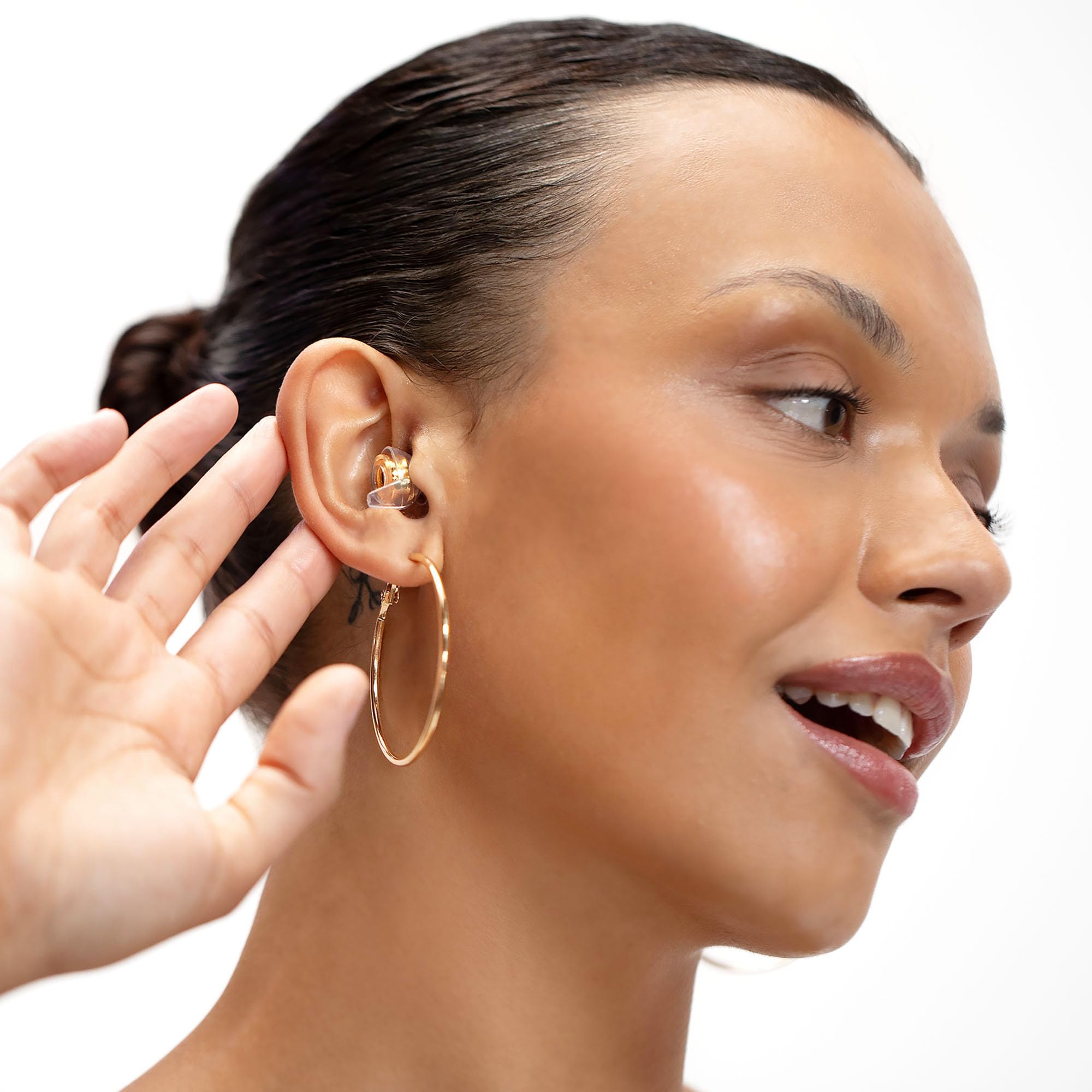 Eargasm gold-filter attenuation detail demonstrates balanced noise reduction for safer listening.