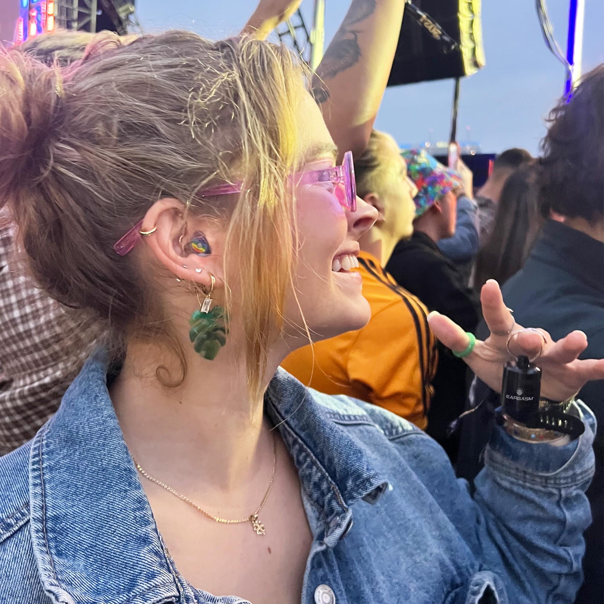 Eargasm hypoallergenic silicone shells offer a gentle, safe wear