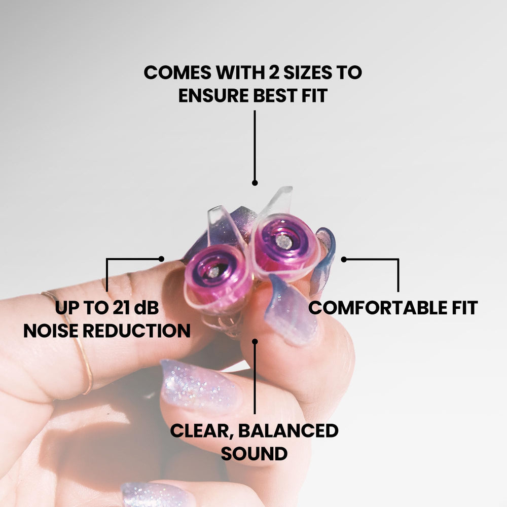 Hypoallergenic silicone shells reduce irritation during long events.