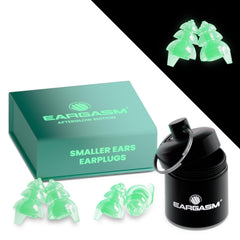 Two-size shells shown with packaging for a comfortable fit