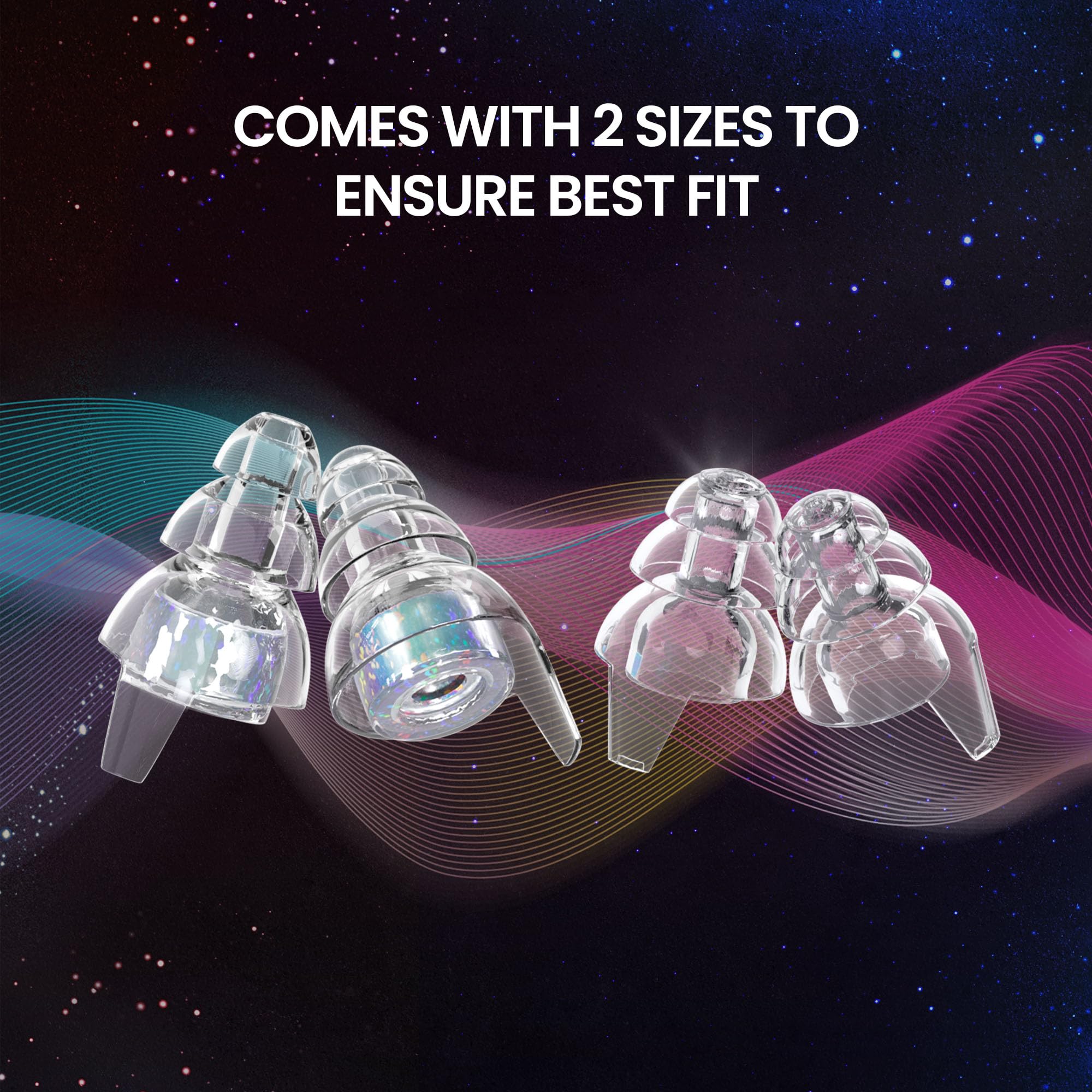 Carrying case for Eargasm Supernova earplugs, portable protection