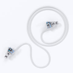 Eargasm neck lanyard keeps earplugs within reach during use