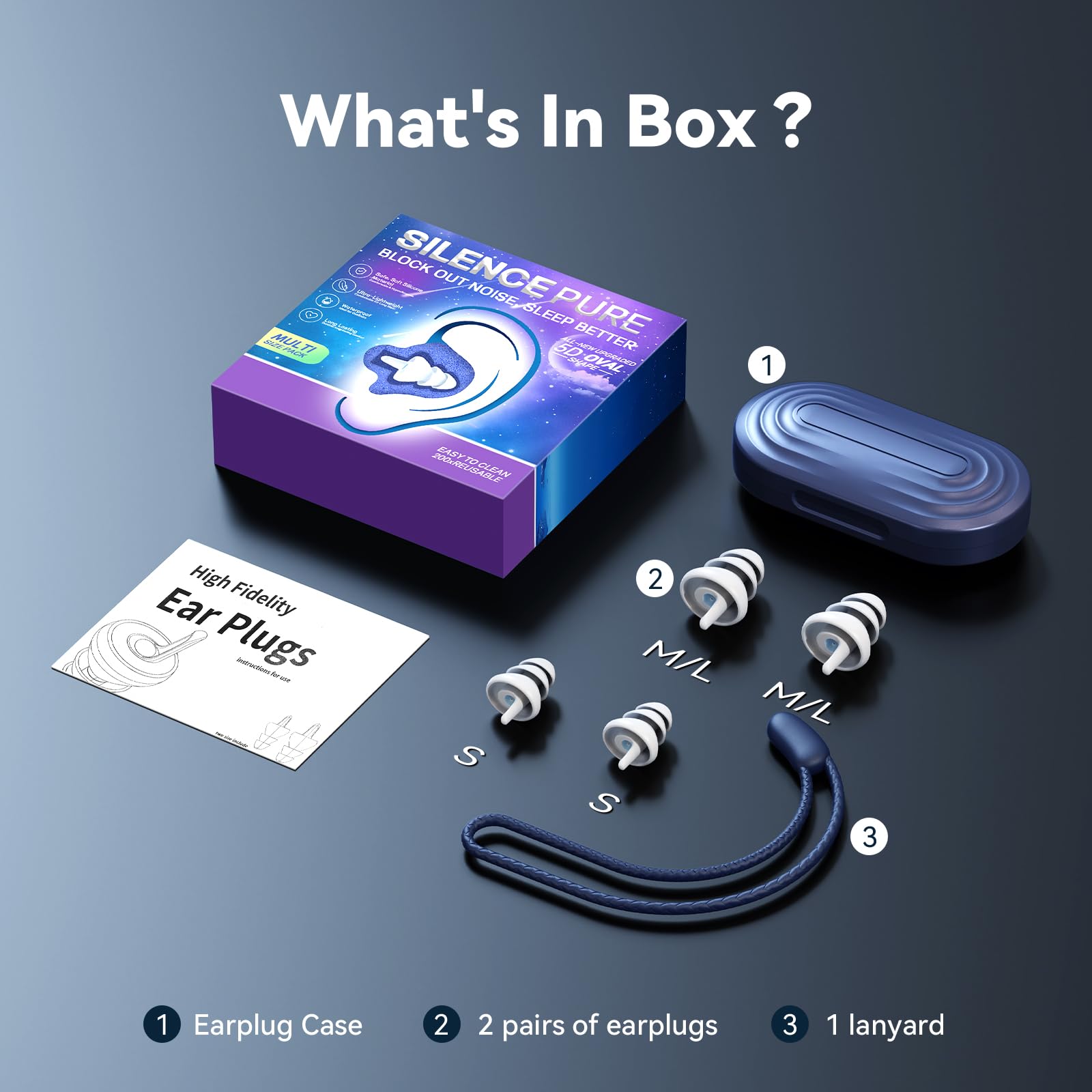 Washing and reusing EARHOPE ear plugs supports long-term reuse.