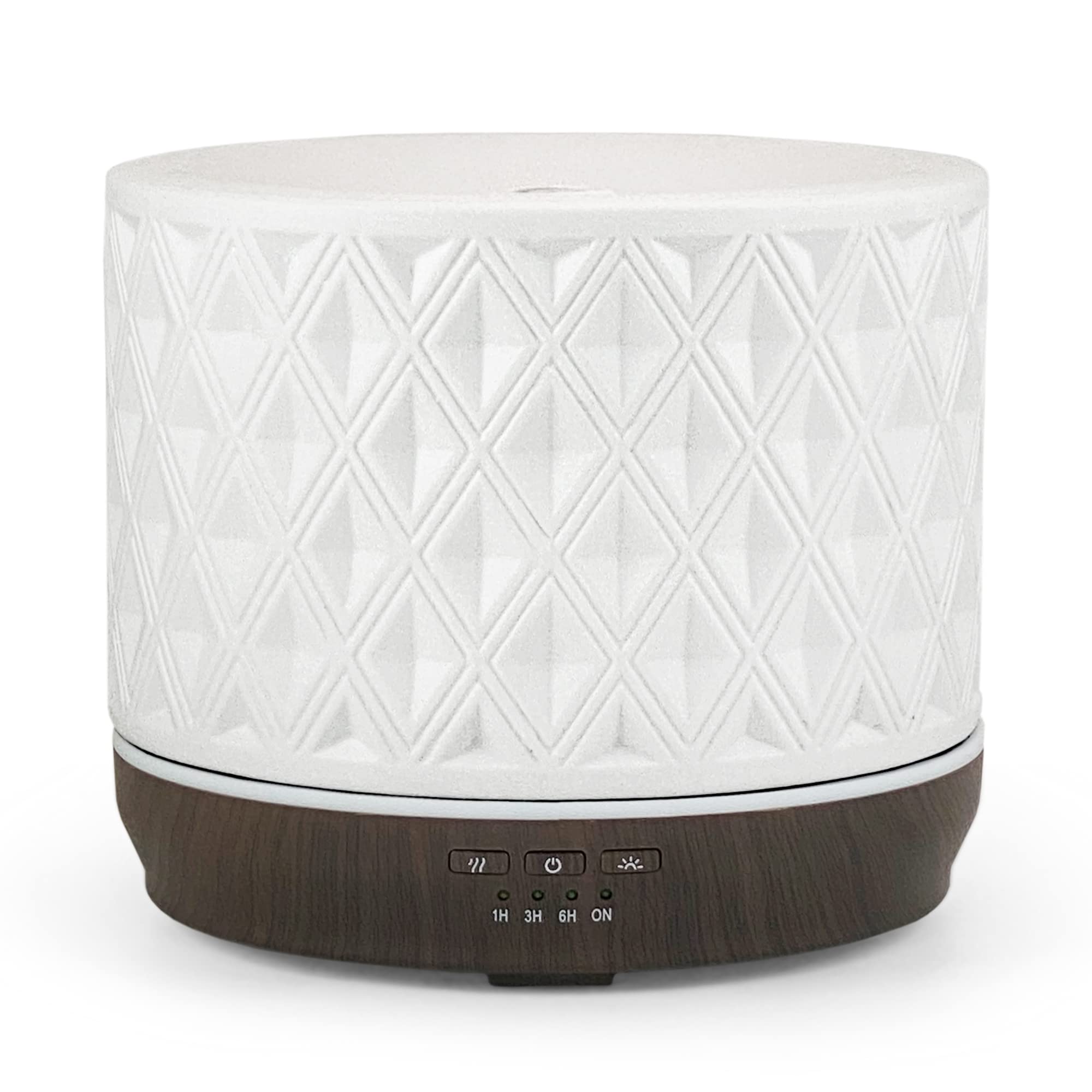 Earnest Living ceramic design diffuser shown as a decorative piece