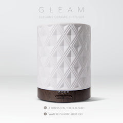 Earnest Living diffuser features seven night lights to match mood.