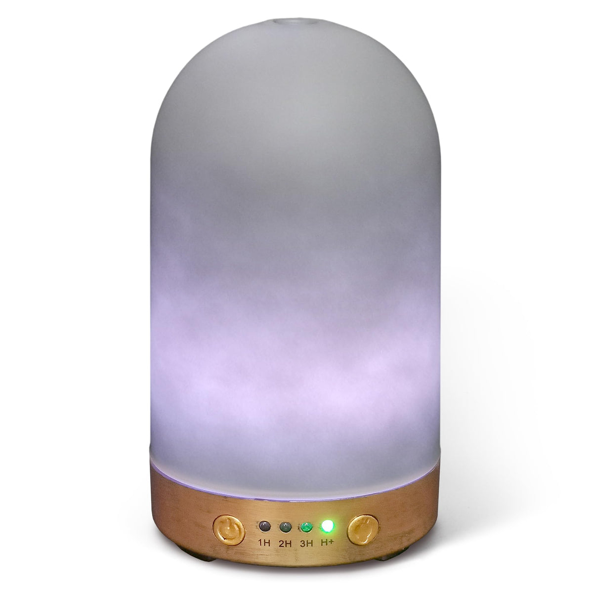 Earnest Living glass diffuser 100ml on a nightstand providing a calm ambience