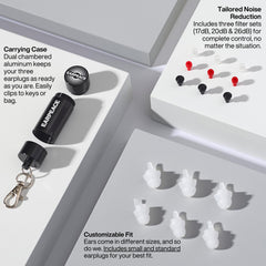 High filter set demonstrates stronger attenuation while preserving tonal fidelity.