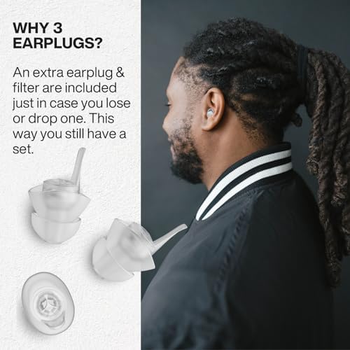 EarPeace Music Pro hypoallergenic silicone for sensitive ears during shows