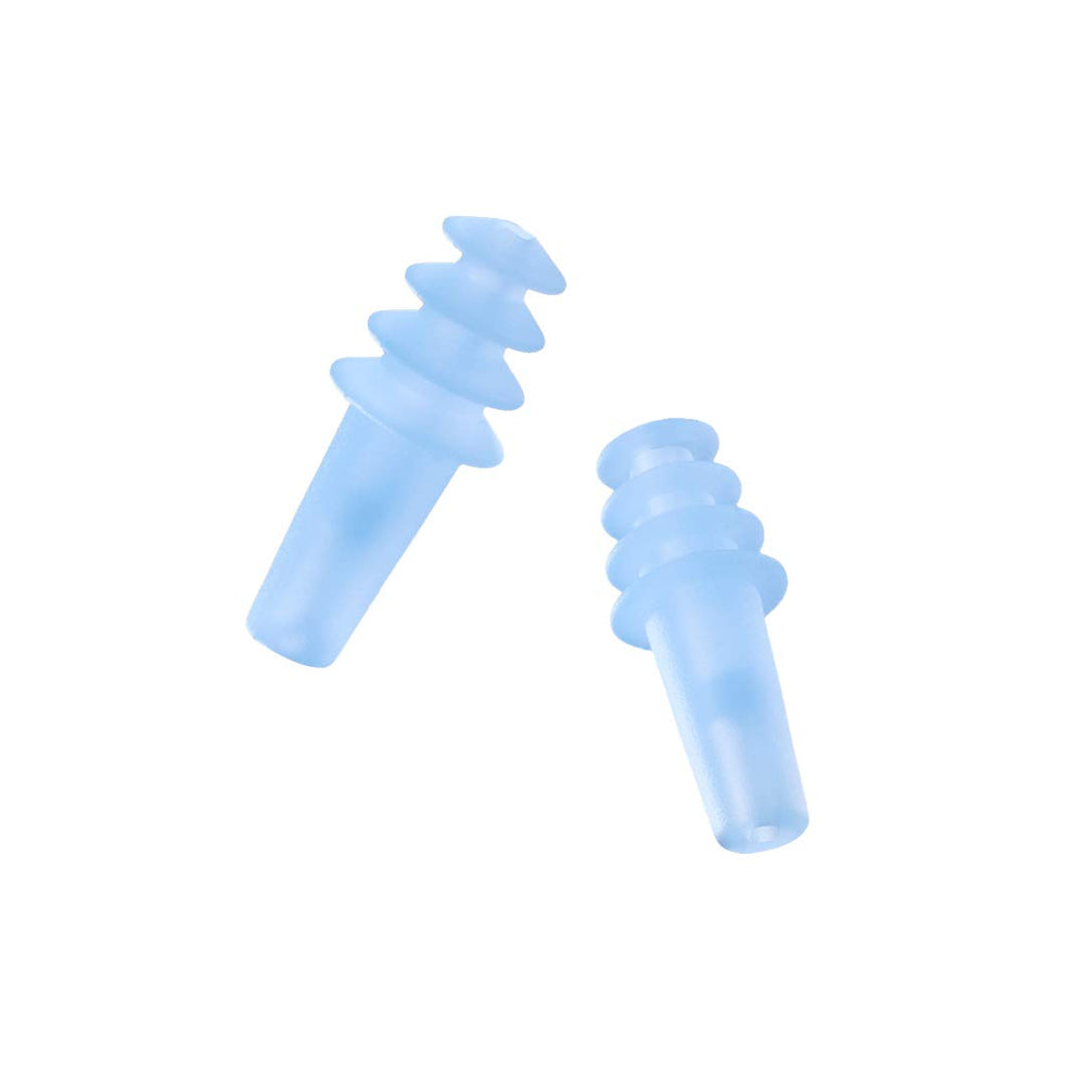 Close-up of EarPlanes silicone material showing safe, hypoallergenic construction