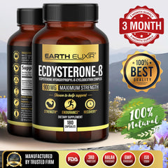 Earth Elixir 95-percent Beta Ecdysterone signaling strong potency for workouts.