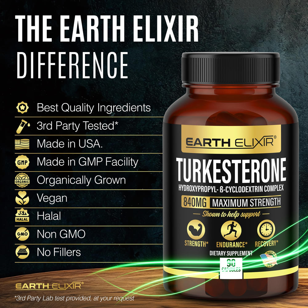 Earth Elixir product in gym setting – supports training intensity and recovery.