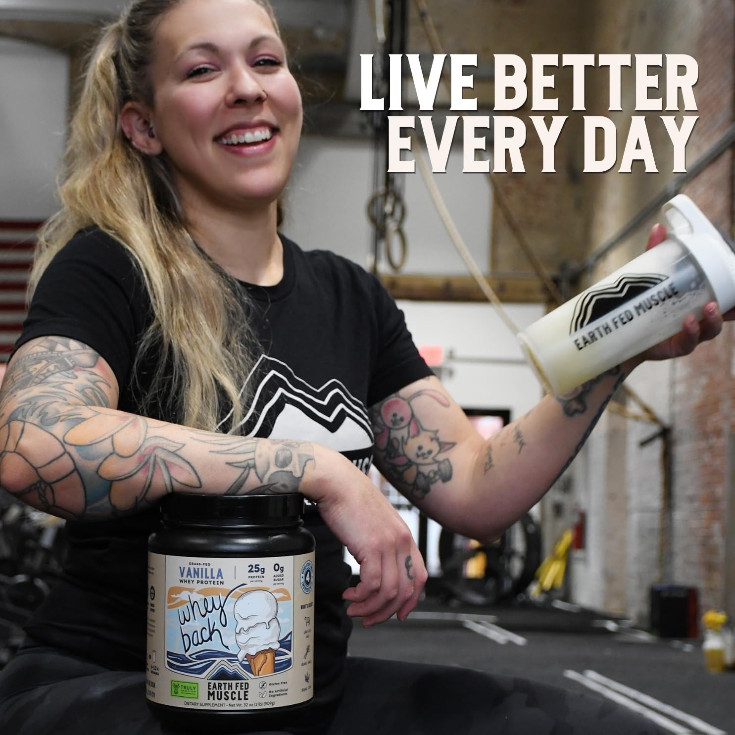 Earth Fed Muscle Whey Isolate Irish pasture cows illustrate grass-fed sourcing.