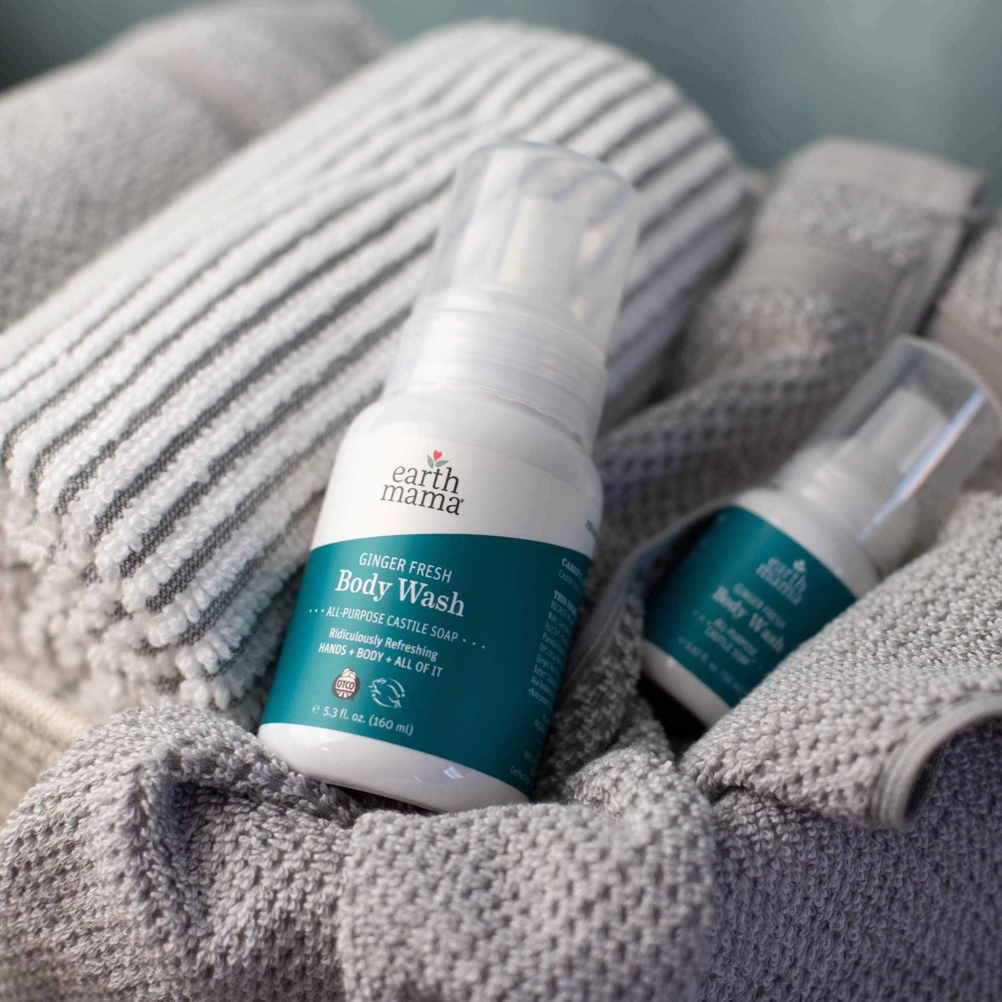 Earth Mama Ginger Fresh fragrance-free formula suitable for sensitive noses