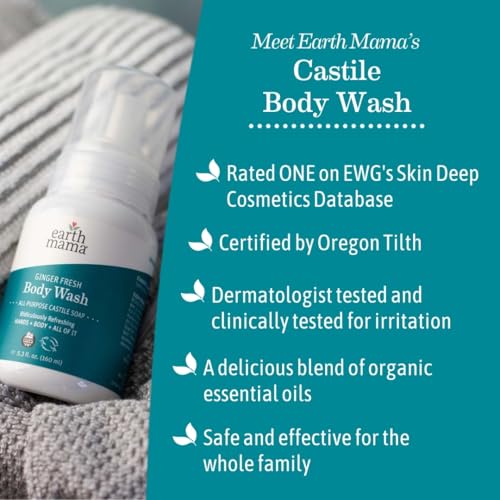 Earth Mama Ginger Fresh packaging supports eco-friendly safe household cleaning