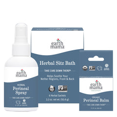 Earth Mama Herbal Perineal Spray for postpartum soothing and cooling relief.