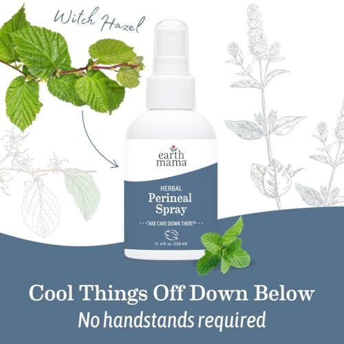 Earth Mama Organic ingredients close-up highlighting plant-based formula.